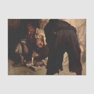 “The Black Spot” by NC Wyeth from “Treasure Island Tissue Paper