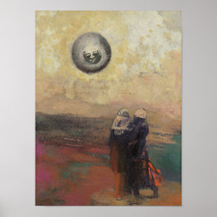 The Black Sun (Redon 1900) Poster