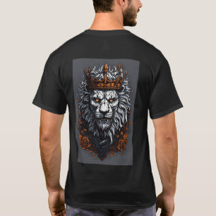 ''The Black T-shirt features a striking design