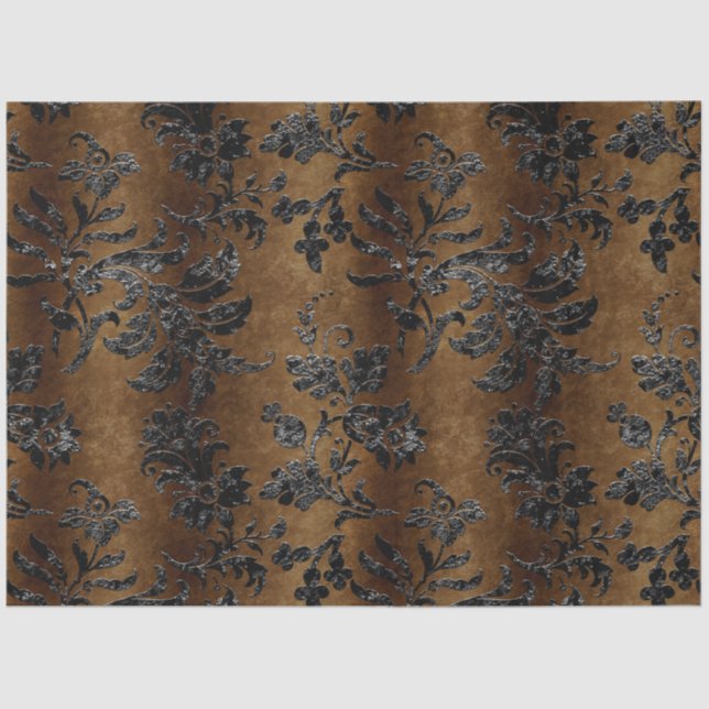 The Black Velvet  Series Design 2 Tissue Paper (Front)