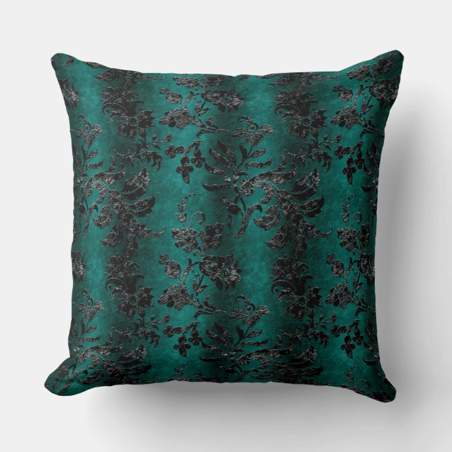The Black Velvet  Series Design 5  Cushion (Front)