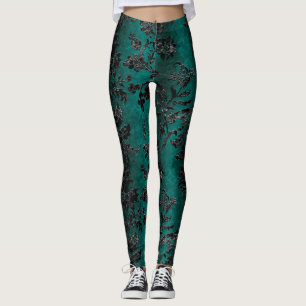 The Black Velvet  Series Design 5 Leggings