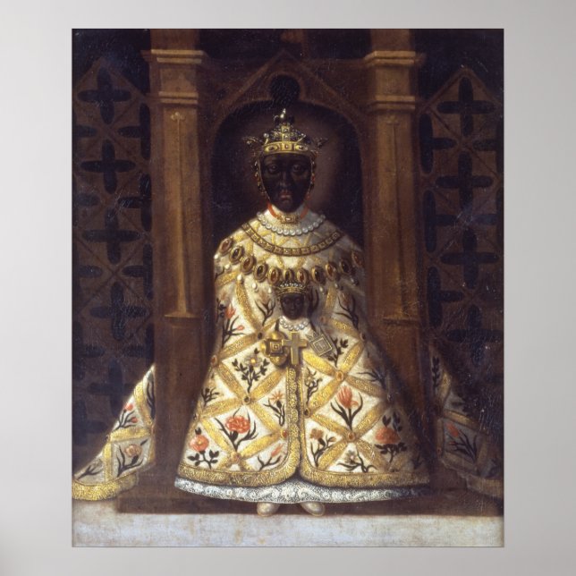 The Black Virgin in the Chadaraita Poster (Front)