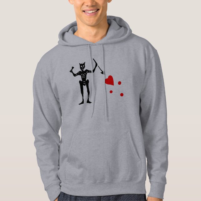 The Blackbeard Authentic Flag Hoodie (Front)