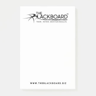 The Blackboard Post- It Note