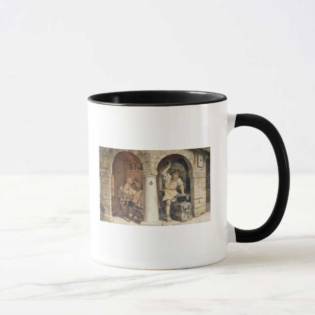 The Blacksmith of Ruhla, c.1854 Mug (Right)