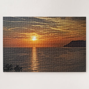 The Blaze of Sunset - 20x30 - 1014 pcs. Jigsaw Puzzle