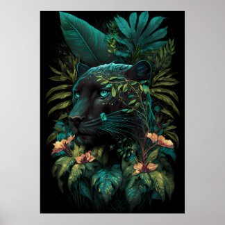 The Blazing Jungle: Domain of the Black Panther Po Poster