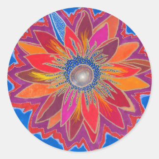 The Blazing Lotus Sticker