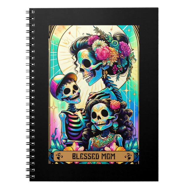 The Blessed Mum Tarot Card Notebook Collection (Front)