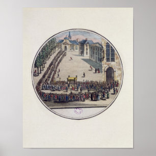 The Blessed Sacrament being carried Poster