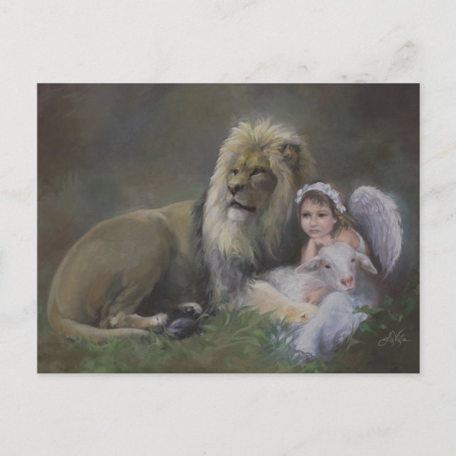 The Blessed Three Holiday Postcard (Front)