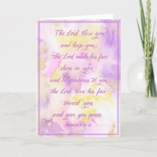 The Blessing greeting card