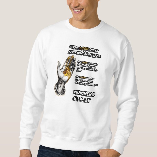 The Blessing- The LORD - Christian Sweatshirt (Front)