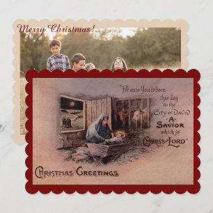 The Blessings of Christmas Flat Card