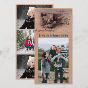 The Blessings of Christmas Photo Card