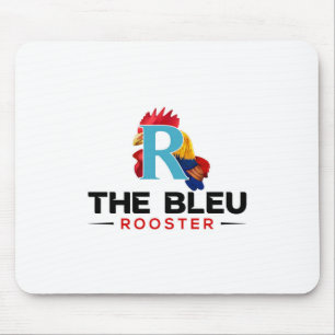 The Bleu Rooster_Logo-01 Mouse Mat