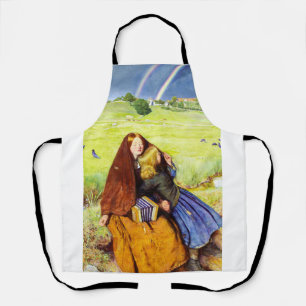 The Blind Girl by John Everett Millais Apron