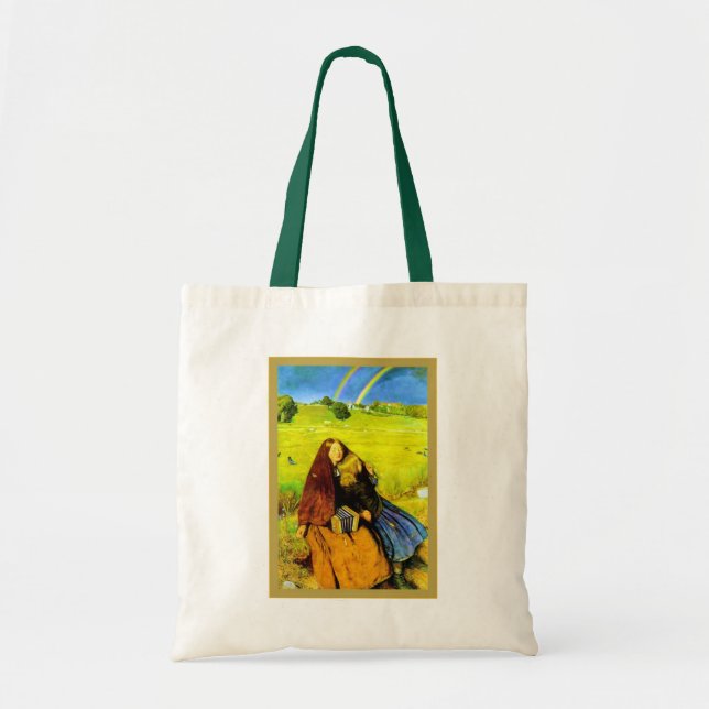 The Blind Girl ~ John Everett Millais Tote Bag (Front)