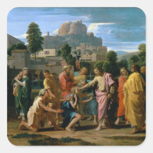 The Blind of Jericho Square Sticker