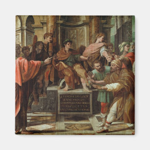 The Blinding of Elymas (cartoon for the Sistine Ch Magnet