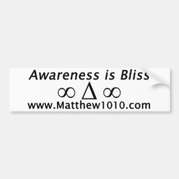The Bliss Bumper Sticker
