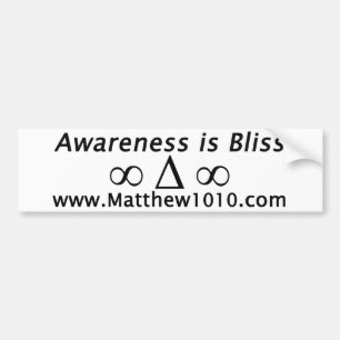 The Bliss Bumper Sticker