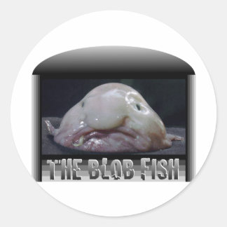 The Blob Fish Classic Round Sticker