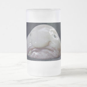 The Blob Fish Frosted Glass Beer Mug