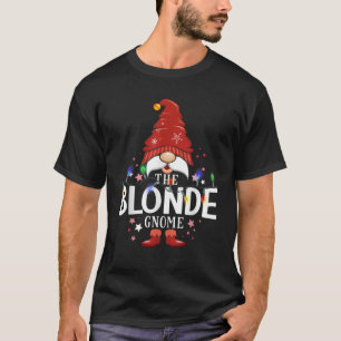 The Blonde Gnome Matching Family Christmas T-Shirt
