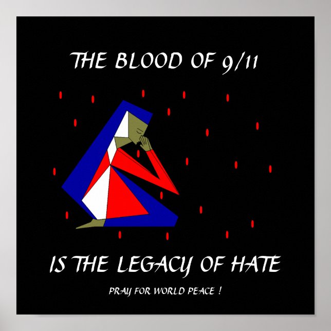 THE BLOOD OF 9/11... POSTER (Front)