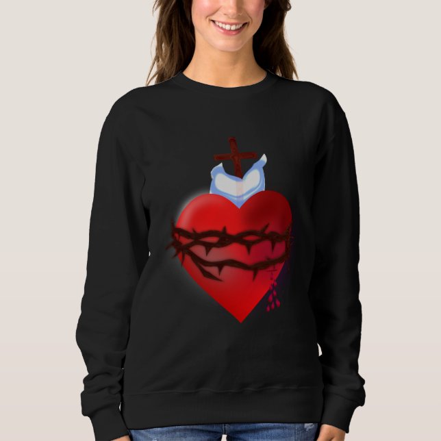 The Blood Of Jesus Sweatshirt (Front)