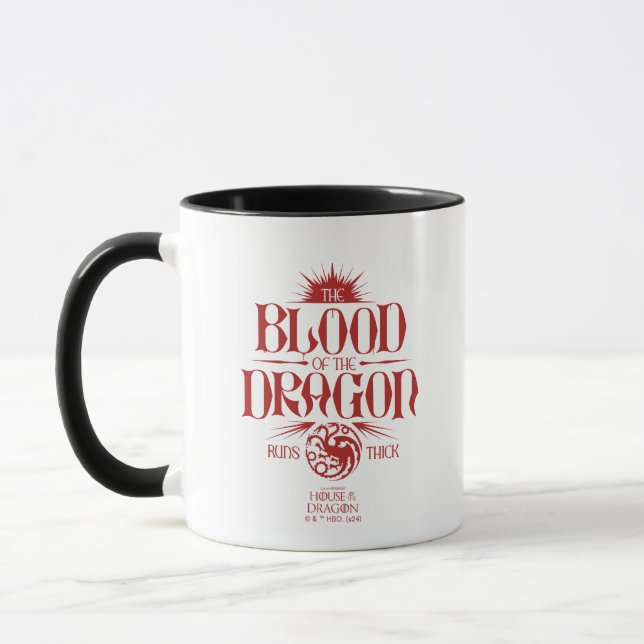 The Blood of the Dragon Runs Thick Mug (Left)