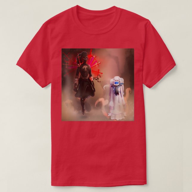 The Bloodsmith and the Merchant T-Shirt (Design Front)