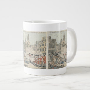 The Bloody Massacre - Paul Revere (1770) Large Coffee Mug