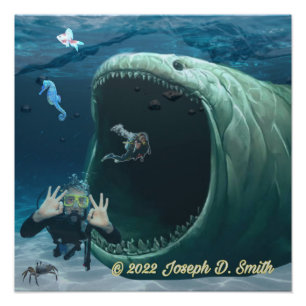 The Bloop's Lunch Photo Print