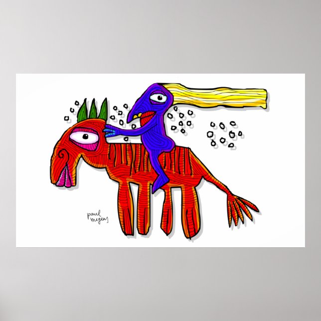 'the blue amazone' poster (Front)