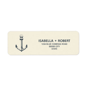 The Blue Anchor Nautical Maritime Wedding