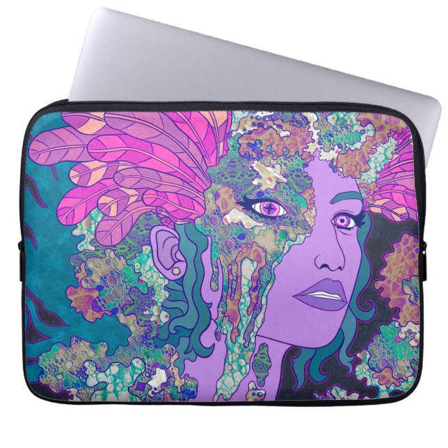 The Blue Angel Laptop Sleeve (Front)