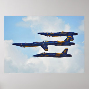 The Blue Angels Poster