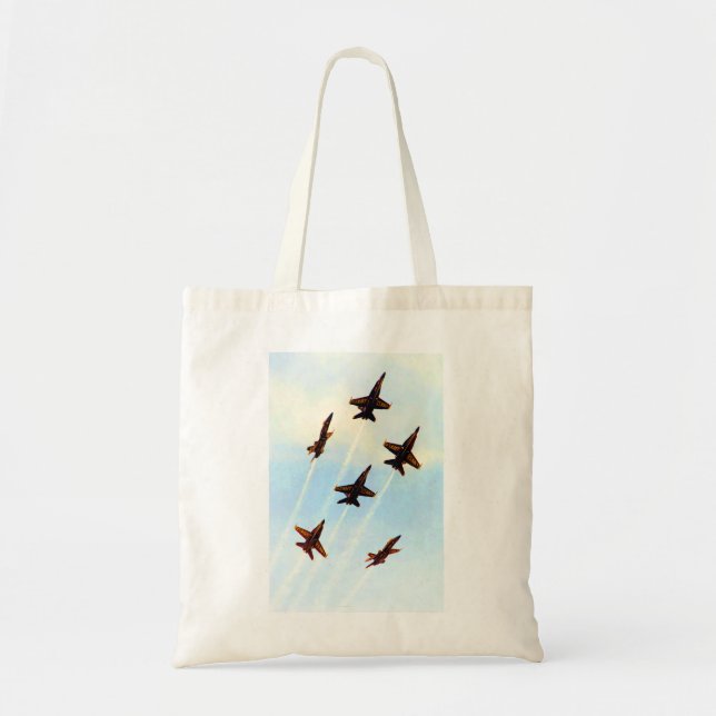 The Blue Angels Tote Bag (Front)