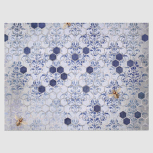 The Blue Bee Series Design 13 Tissue Paper