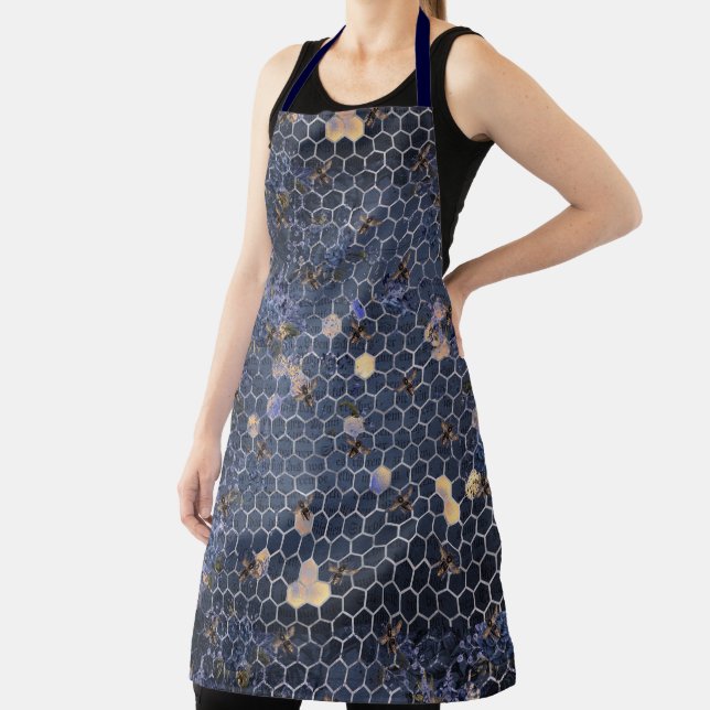 The Blue Bee Series Design 15  Apron (Insitu)