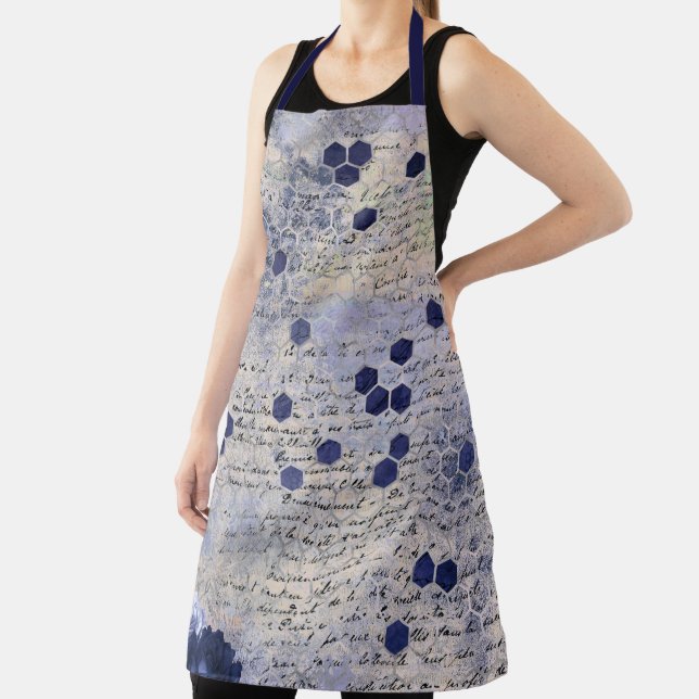 The Blue Bee Series Design 18  Apron (Insitu)