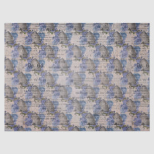 The Blue Bee Series Design 3 Tissue Paper