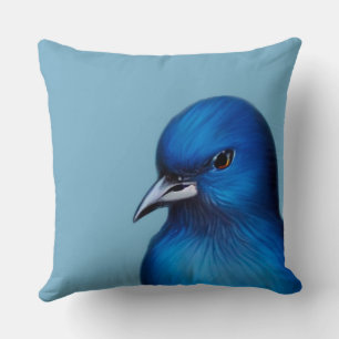 The blue bird cushion