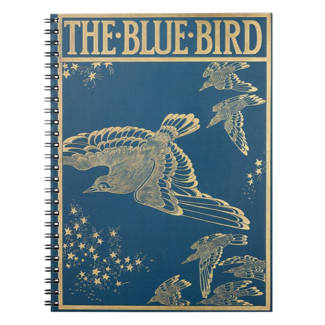 The blue bird -vintage book cover (Front)