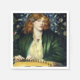 The Blue Bower (by Dante Gabriel Rossetti) Napkin