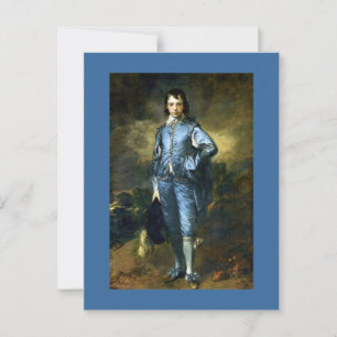 The Blue Boy by Thomas Gainsborough Postcard