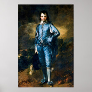The Blue Boy by Thomas Gainsborough Poster